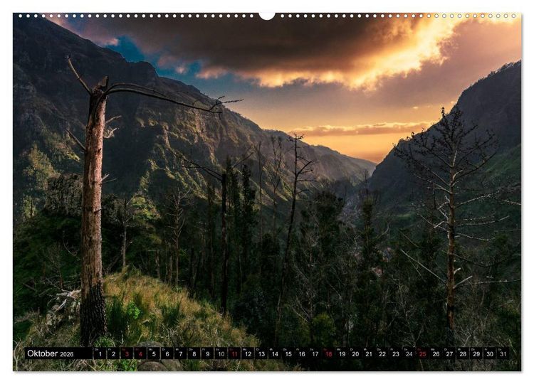 Produktbild: Madeira - Eine Perle des Atlantiks (hochwertiger Premium Wandkalender 2026 DIN A2 quer), Kunstdruck in Hochglanz