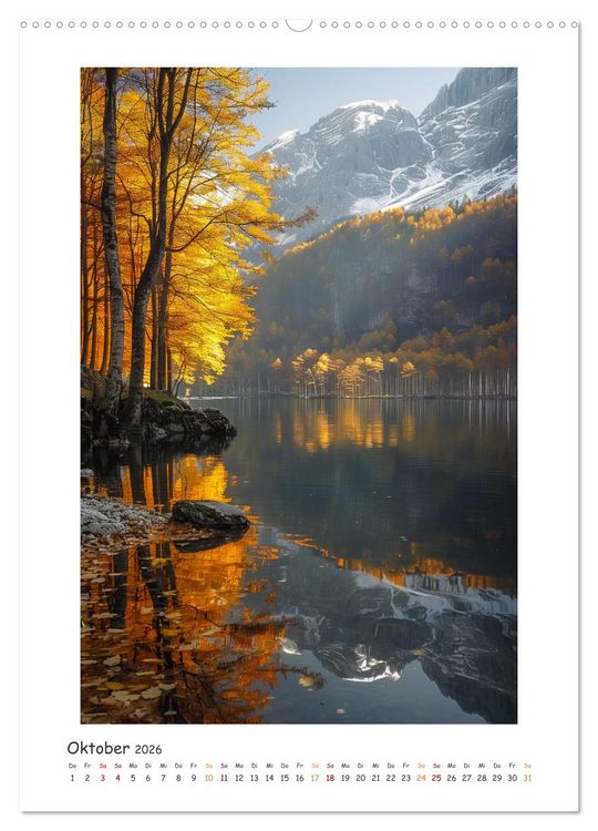 Produktbild: Die Lieder der Natur (hochwertiger Premium Wandkalender 2026 DIN A2 hoch), Kunstdruck in Hochglanz