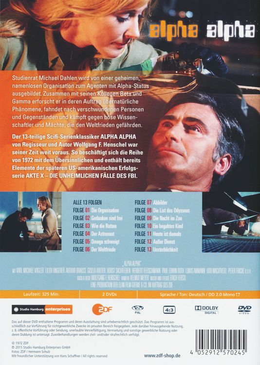 Produktbild: Alpha Alpha - Die komplette Serie [2 DVDs]