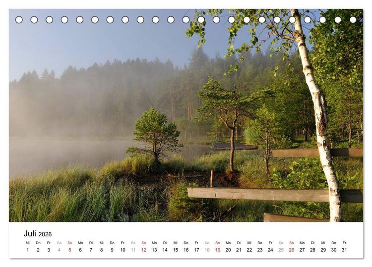 Produktbild: Unbekanntes K&auml;rnten (Tischkalender 2026 DIN A5 quer), CALVENDO Monatskalender