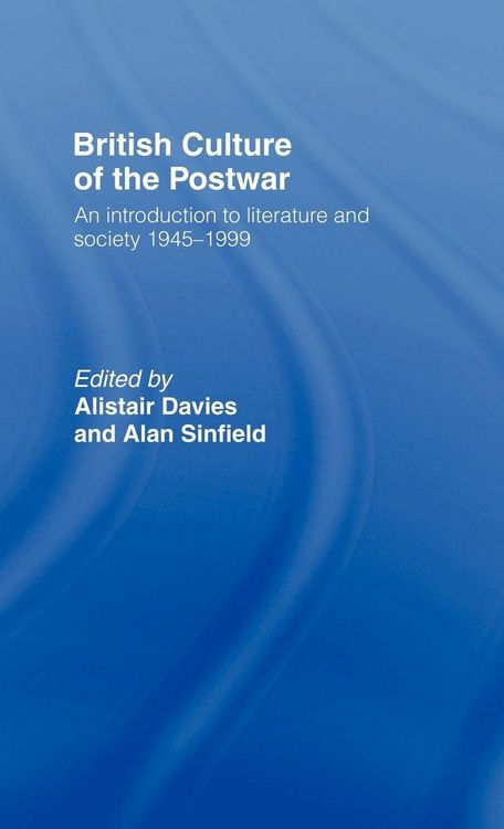 Produktbild: British Culture of the Post-War