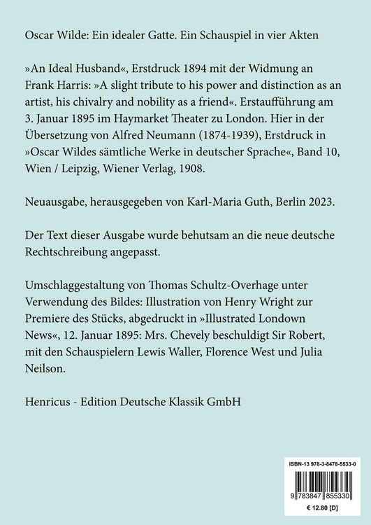 Produktbild: Ein idealer Gatte (Gro&szlig;druck)
