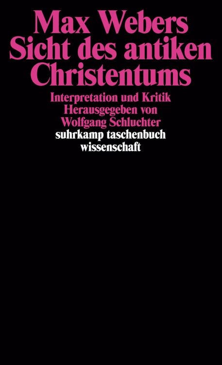 Produktbild: Max Webers Sicht des antiken Christentums