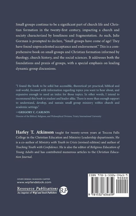 Produktbild: The Power of Small Groups in Christian Formation