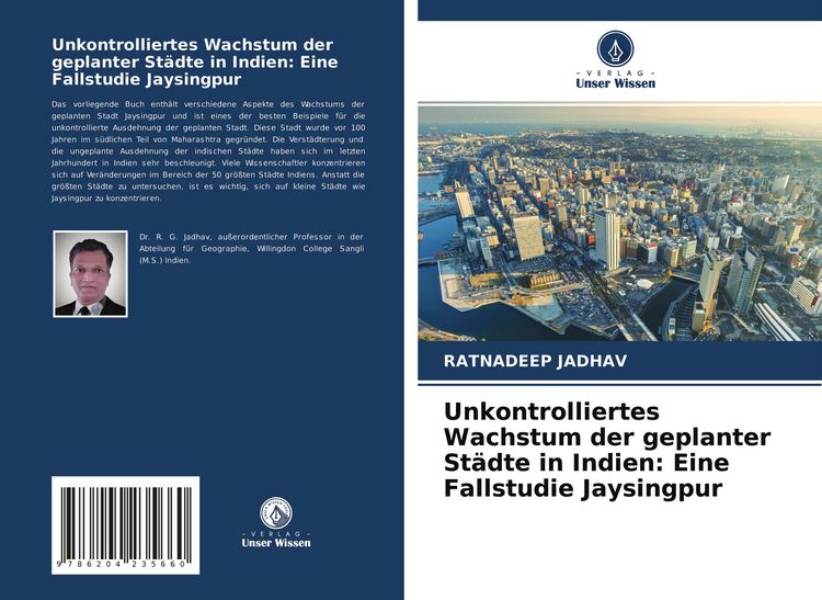 Produktbild: Unkontrolliertes Wachstum der geplanter St&auml;dte in Indien: Eine Fallstudie Jaysingpur