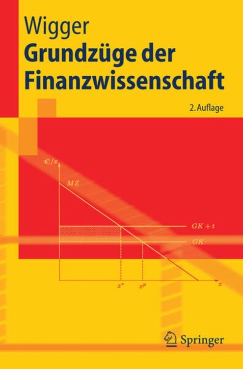 Bild vom Artikel Grundzüge der Finanzwissenschaft vom Autor Berthold U. Wigger