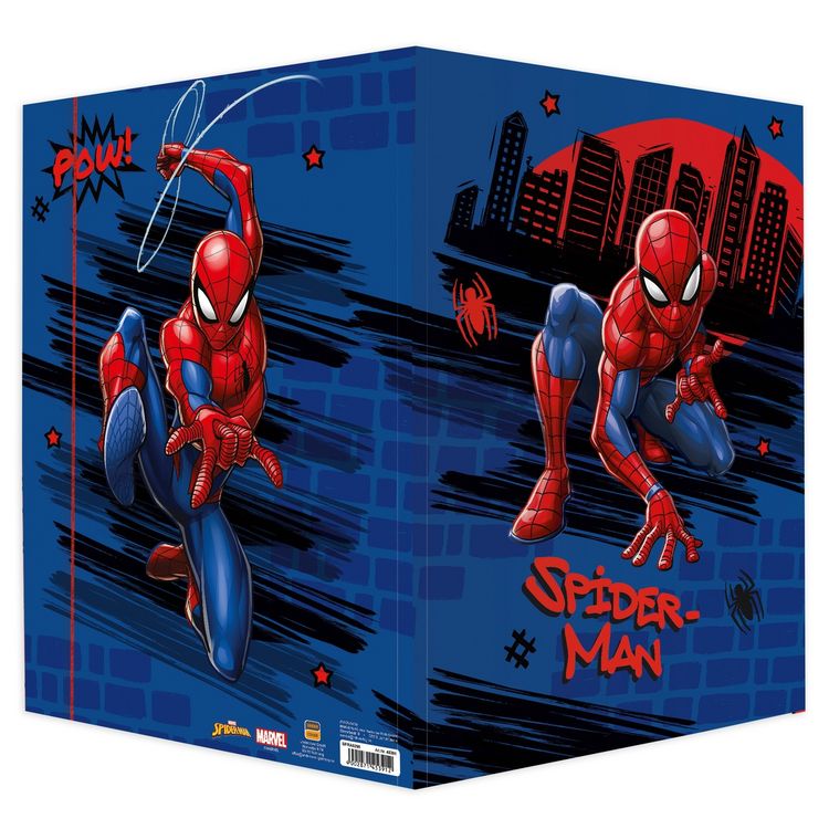 Produktbild: RNK Zeichenmappe Marvel Spider-Man mit Gummizug blau/rot/schwarz DIN A3