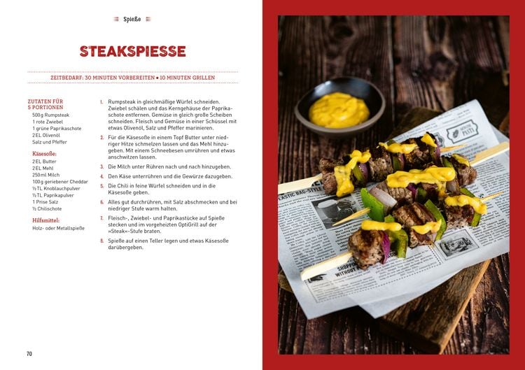 Produktbild: Rezepte f&uuml;r den Optigrill
