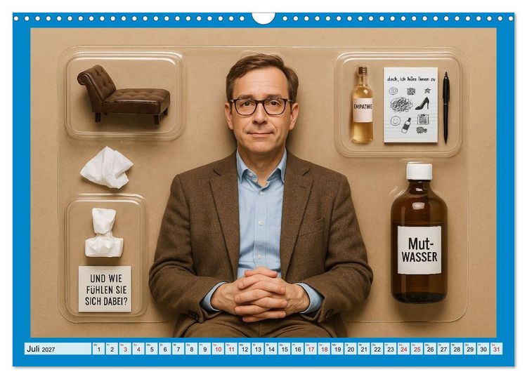 Produktbild: Einmal Traumjob bitte - zum Mitnehmen (Wandkalender 2027 DIN A3 quer), CALVENDO Monatskalender