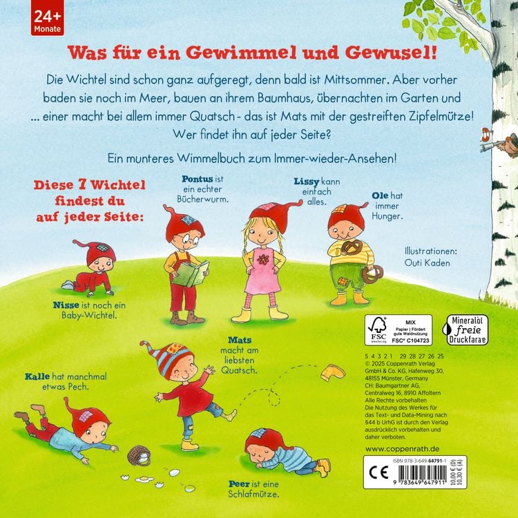 Produktbild: Mein Sommerwichtel-Wimmelbuch