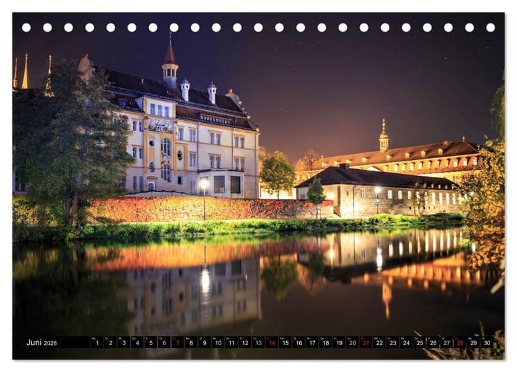 Produktbild: Bamberg - das fr&auml;nkische Rom (Tischkalender 2026 DIN A5 quer), CALVENDO Monatskalender
