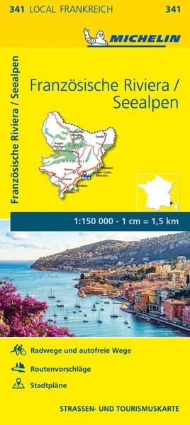 Produktbild: Michelin Franz&ouml;sische Riviera - Seealpen