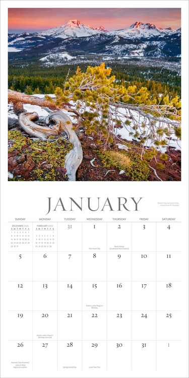 Produktbild: Oregon, My Oregon Wall Calendar 2025