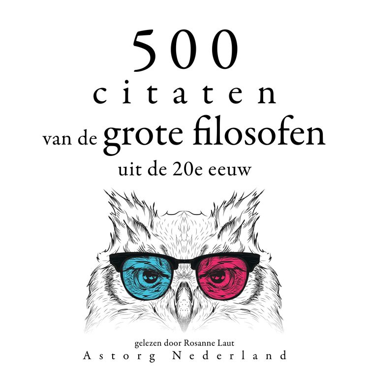 Produktbild: 500 citaten van de grote filosofen van de 20e eeuw