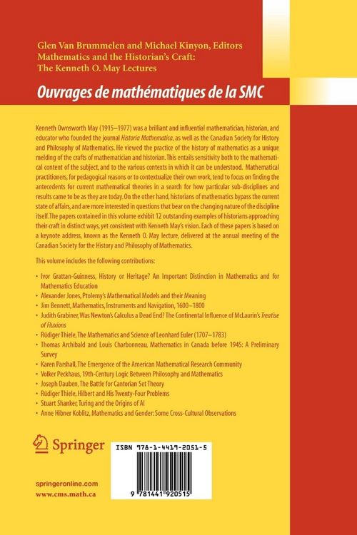 Produktbild: Mathematics and the Historian's Craft
