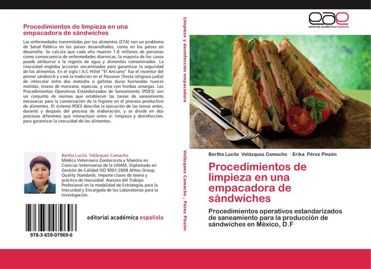 Produktbild: Procedimientos de limpieza en una empacadora de s&aacute;ndwiches