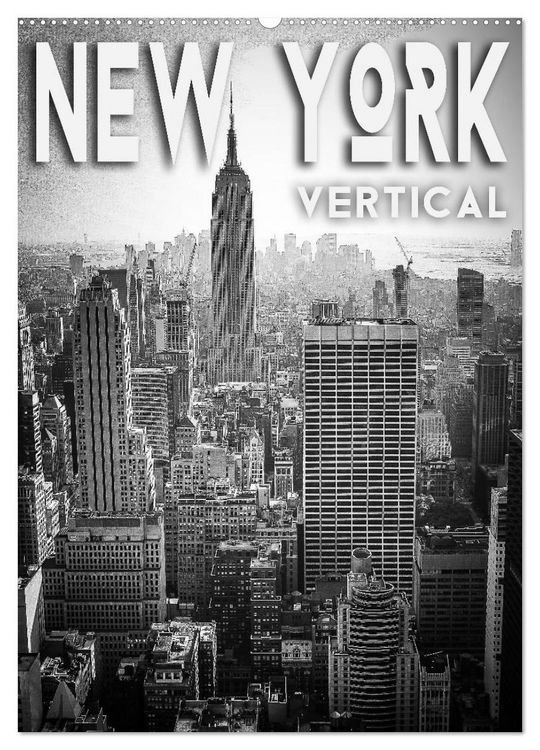 Produktbild: New York Vertical (Wandkalender 2026 DIN A2 hoch), CALVENDO Monatskalender