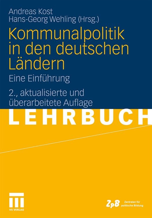 Produktbild: Kommunalpolitik in den deutschen L&auml;ndern