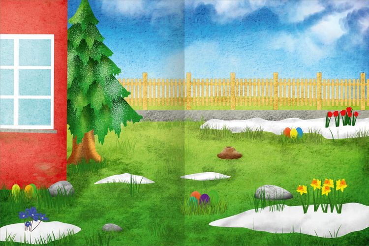 Produktbild: Das superdicke Stickerheft – Frühling