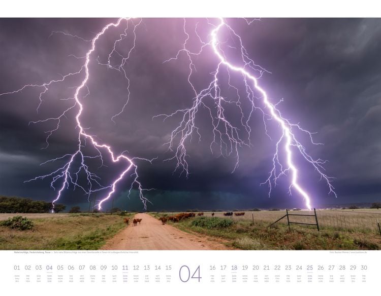 Produktbild: Naturkr&auml;fte Kalender 2027 | Wetterph&auml;nomene und Naturgewalten