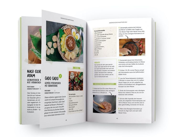 Produktbild: Indonesien Kochbuch: 38 indonesische Rezepte