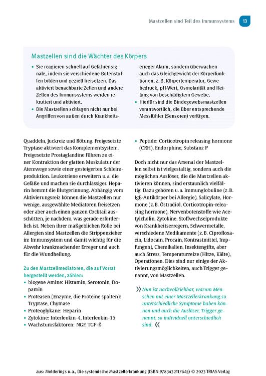 Produktbild: Die systemische Mastzellerkrankung