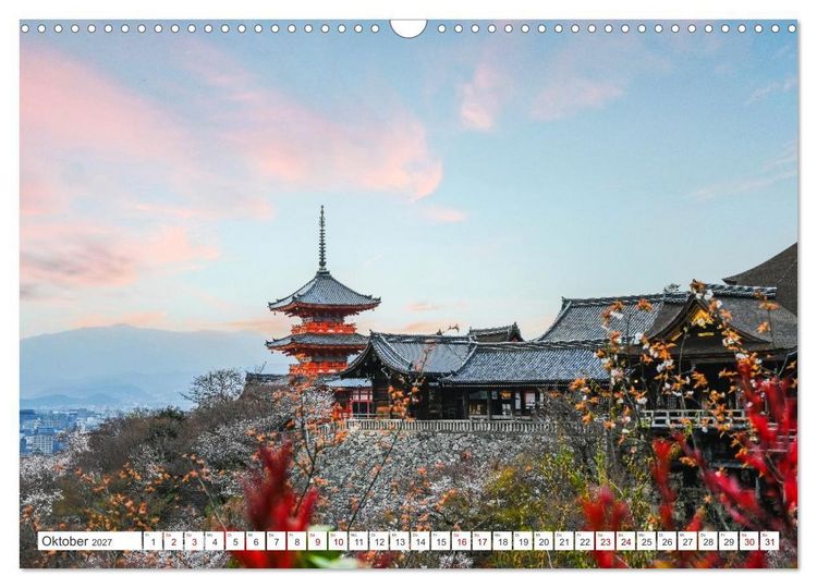 Produktbild: Zauberhaftes Japan (Wandkalender 2027 DIN A3 quer), CALVENDO Monatskalender