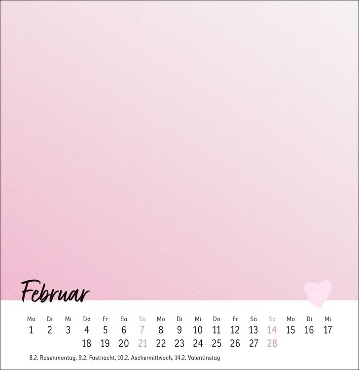 Produktbild: Kreativkalender zum Aufstellen Mit Liebe gemacht 2027