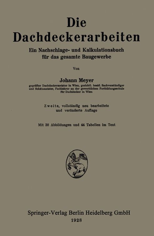 Produktbild: Die Dachdeckerarbeiten