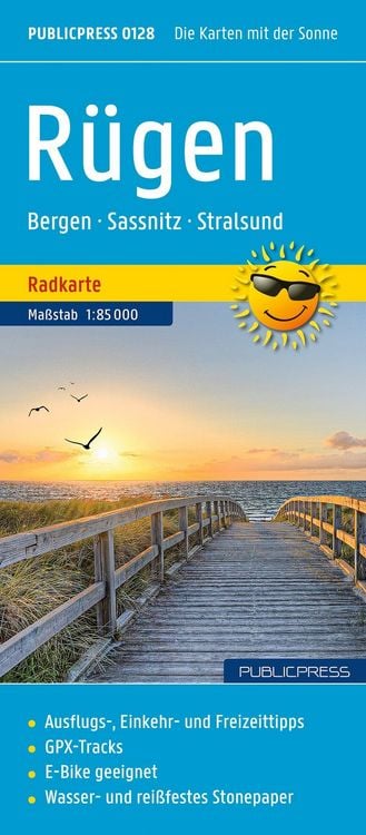 Produktbild: freytag & berndt Radkarte R&uuml;gen 1:85.000