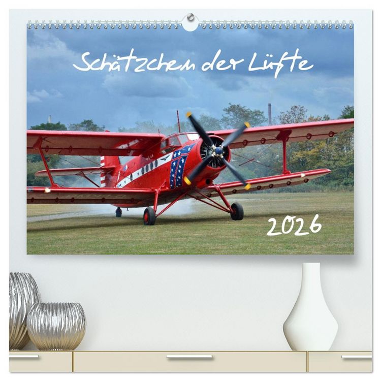 Produktbild: Sch&auml;tzchen der L&uuml;fte (hochwertiger Premium Wandkalender 2026 DIN A2 quer), Kunstdruck in Hochglanz