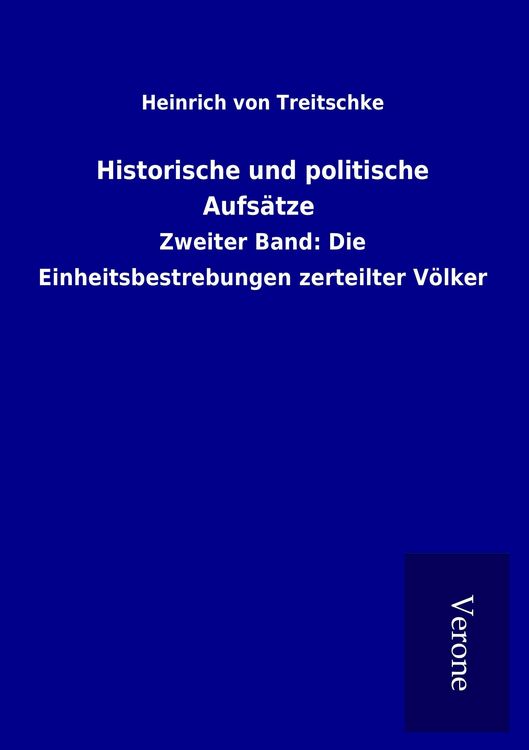 Produktbild: Historische und politische Aufs&auml;tze