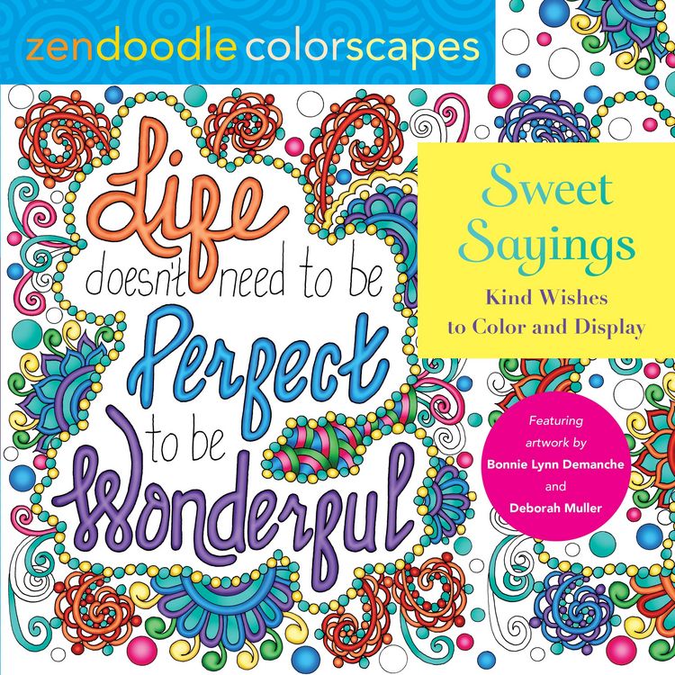 Produktbild: Zendoodle Colorscapes: Sweet Sayings