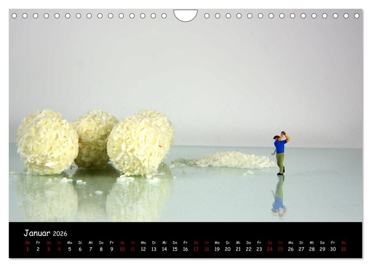 Produktbild: Minis Golf (Wandkalender 2026 DIN A4 quer), CALVENDO Monatskalender