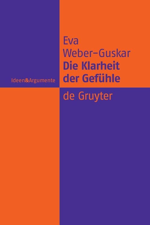 Produktbild: Die Klarheit der Gefühle