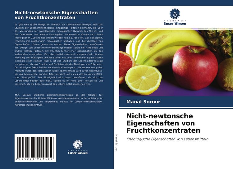 Produktbild: Nicht-newtonsche Eigenschaften von Fruchtkonzentraten