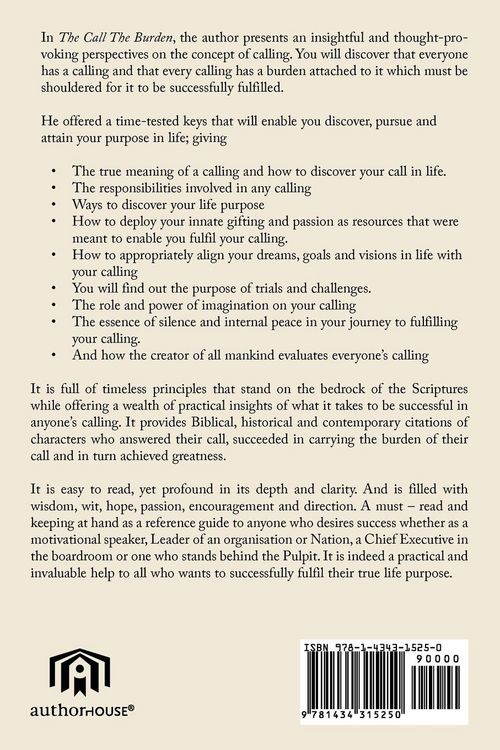 Produktbild: The Call the Burden