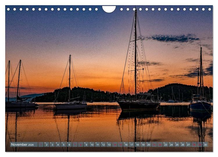 Produktbild: Lefkada - die wei&szlig;e Perle im Ionischen Meer (Wandkalender 2026 DIN A4 quer), CALVENDO Monatskalender