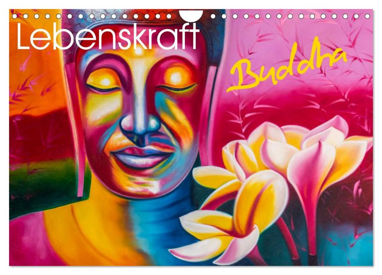 Produktbild: Lebenskraft Buddha (Wandkalender 2026 DIN A4 quer), CALVENDO Monatskalender