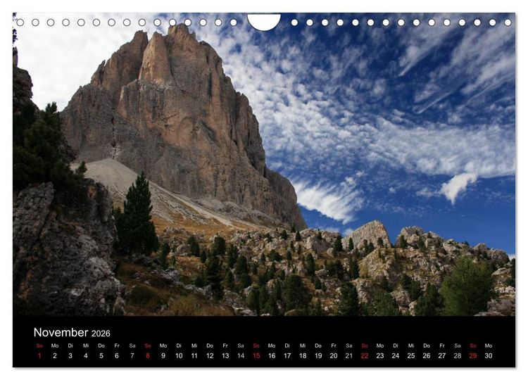 Produktbild: Alpe di Siusi - Seiser Alm (Wandkalender 2026 DIN A4 quer), CALVENDO Monatskalender