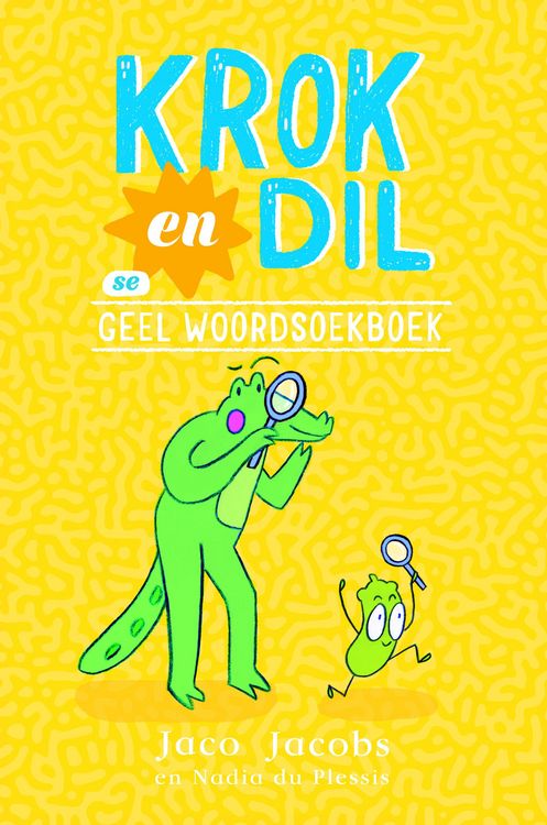 Produktbild: Krok en Dil se Geel Woordsoekboek