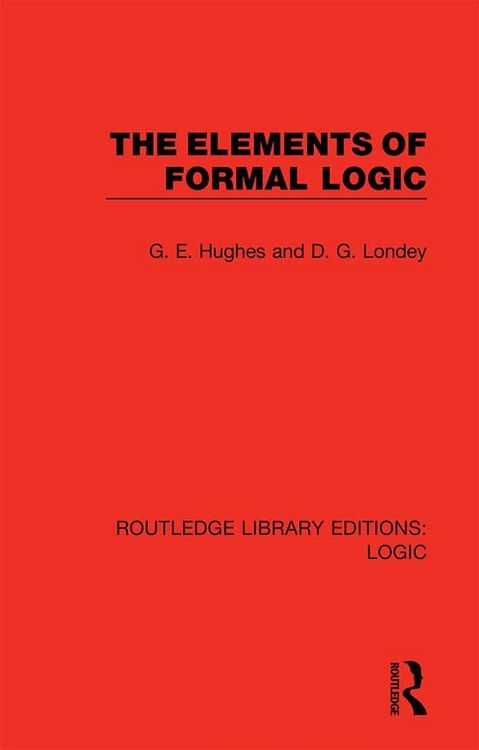 Produktbild: The Elements of Formal Logic