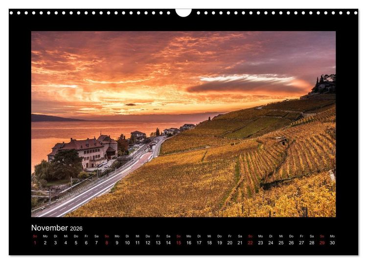 Produktbild: My Switzerland (Wandkalender 2026 DIN A3 quer), CALVENDO Monatskalender