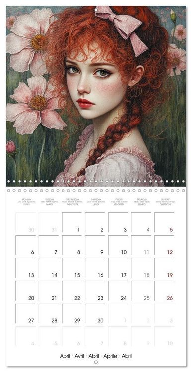 Produktbild: Sual&acute;M, S: Whispering Petals (Wall Calendar 2026 12 &times; 12 Inc
