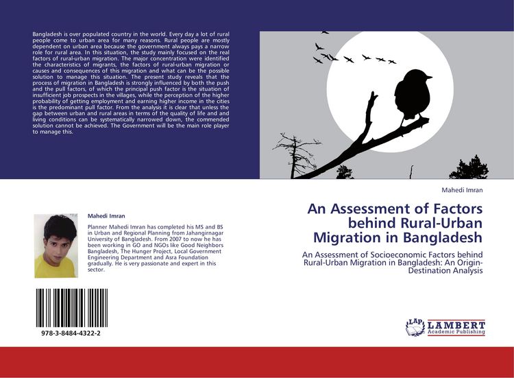 Produktbild: An Assessment of Factors behind Rural-Urban Migration in Bangladesh