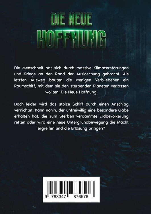 Produktbild: Die neue Hoffnung - Die Rettung der Menschheit scheint ungewiss