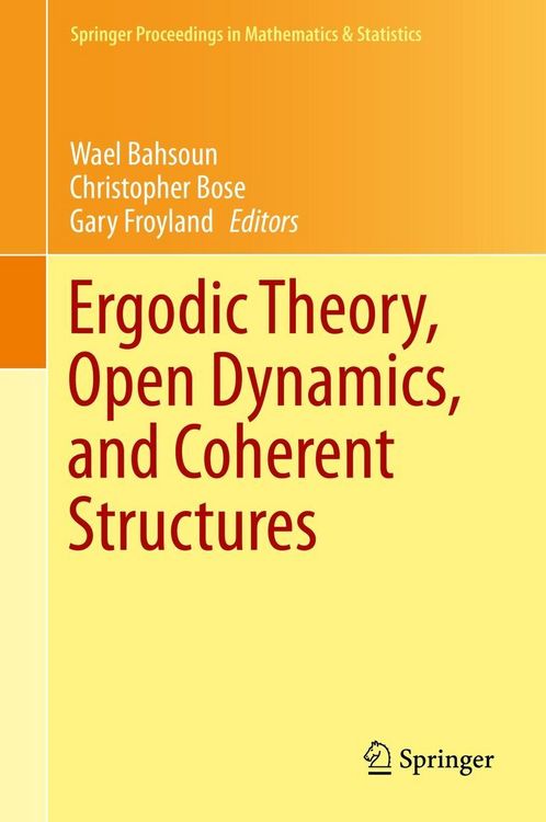 Produktbild: Ergodic Theory, Open Dynamics, and Coherent Structures