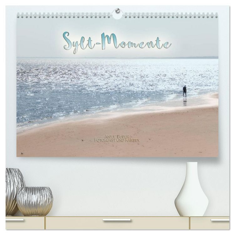 Produktbild: Sylt-Momente (hochwertiger Premium Wandkalender 2026 DIN A2 quer), Kunstdruck in Hochglanz
