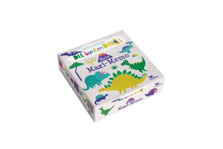 Produktbild: Die bunten Dinos - Mein Maxi-Memo