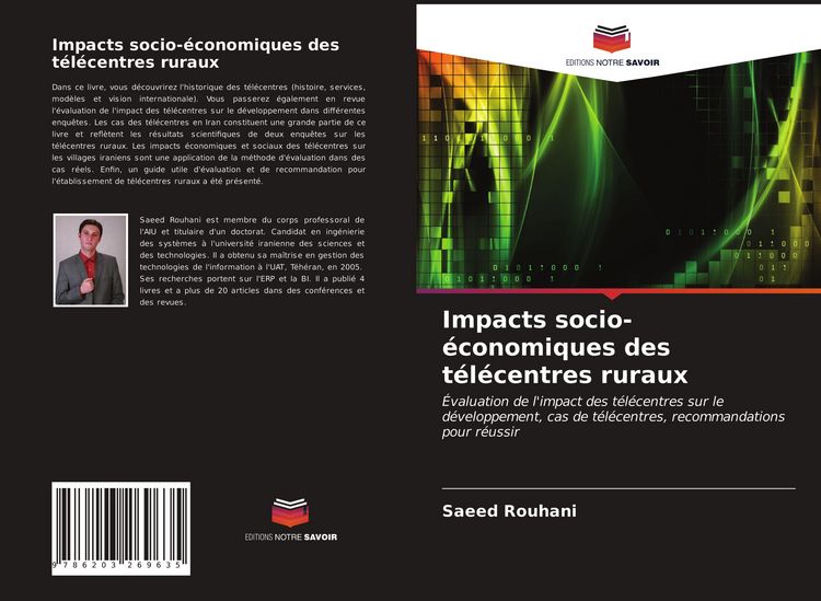 Produktbild: Impacts socio-&eacute;conomiques des t&eacute;l&eacute;centres ruraux